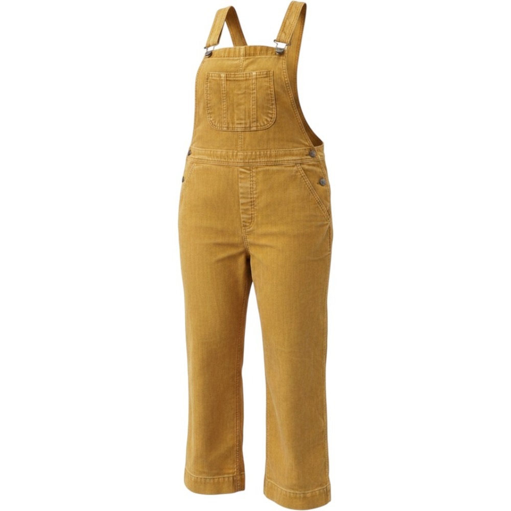 Club Monaco Refined Overall Yellow Wide Leg Jumpsuit Large NWT 295788553001